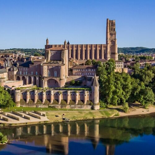 CyberTour: Cathédrale d'Albi et rivière Tarn